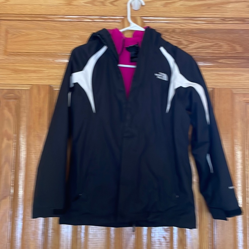 The north face girls jacket - 2 jackets in one